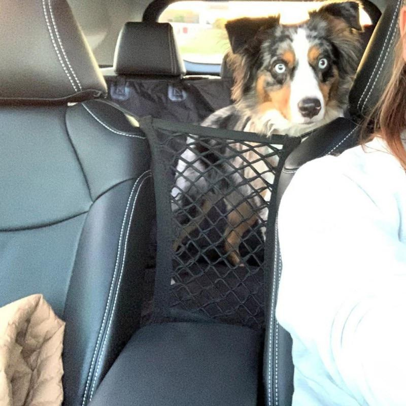 Premium Pet Car Barrier Net for Safe Travel