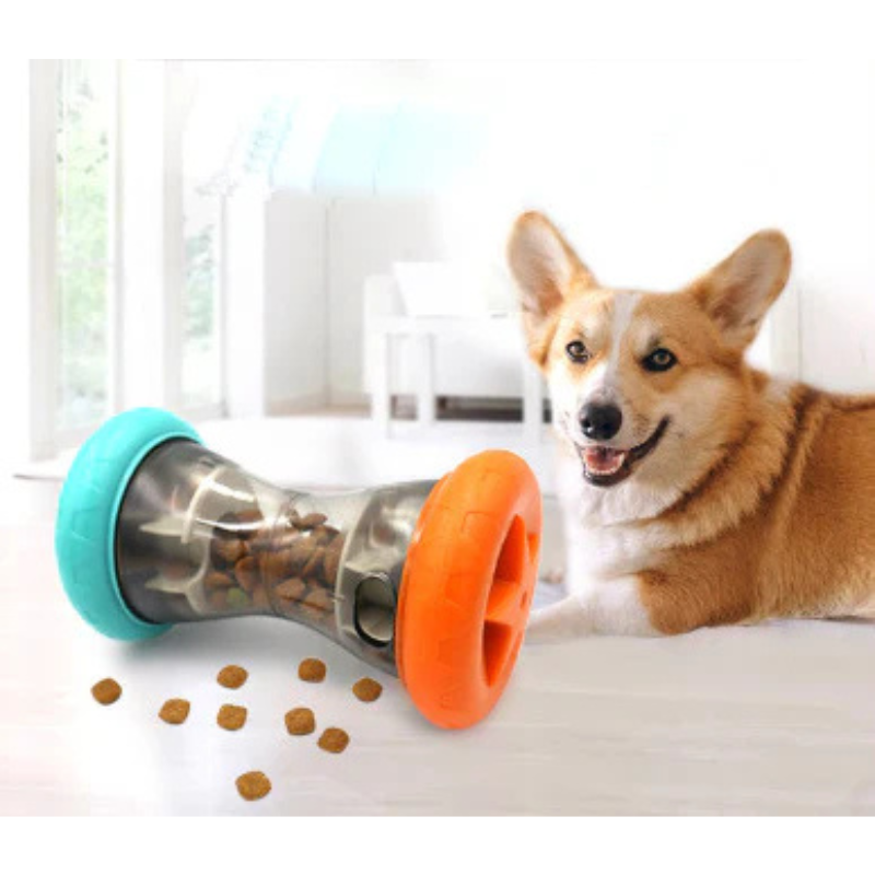 Interactive Leak-Proof Dog Food Dispenser Ball Toy